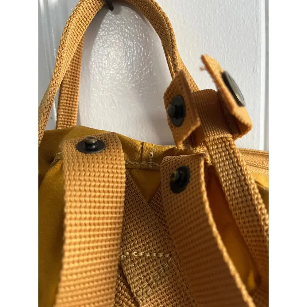 Fjallraven kanken pack yellow